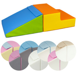 Komplet 2 dużych klocków kształtek piankowych żłobek przedszkole rehabilitacja